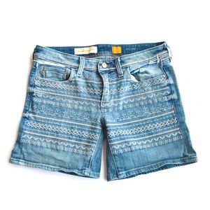 Anthro Pilcro and the Letterpress Jean Shorts